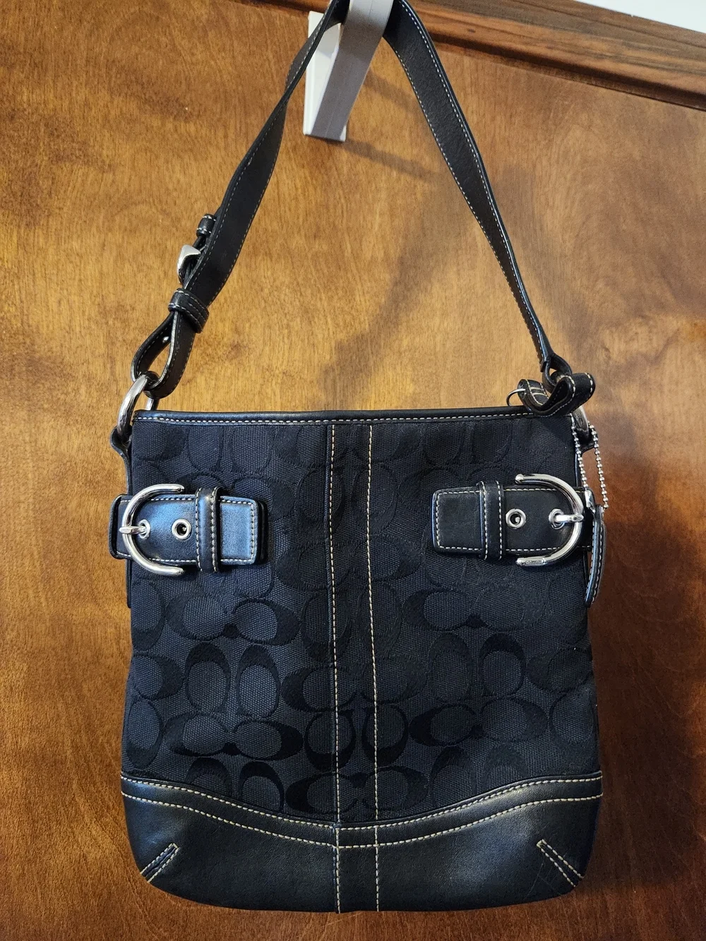 Coach Soho Signature Jacquard Shoulder Bag